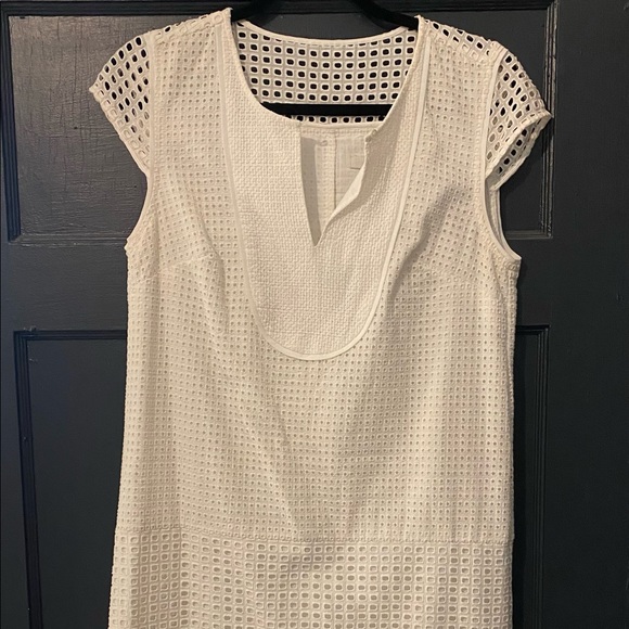 J. Crew white eyelet dress - small - Picture 1 of 4